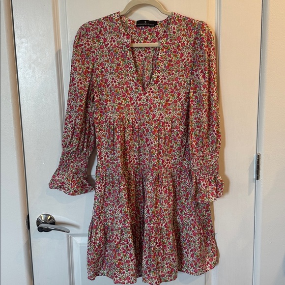 Tuckernuck Pomander Place Kenzo Vibrant Floral Mini Dress - Picture 2 of 7